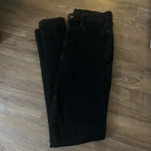 American Eagle Black Super Hi-Rise Jeggings